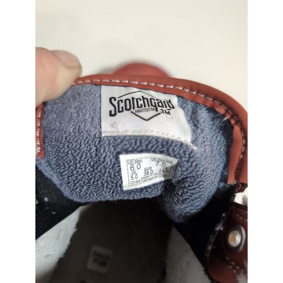 Vans Red and White High-Top Sneakers - Picture 14 of 16